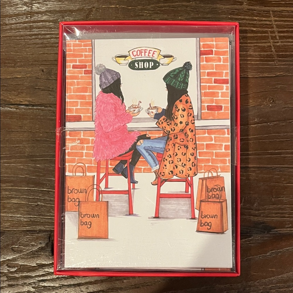 Graphique Red Holiday Cards